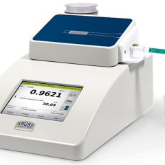 Density meters for semi-automatic sample supply 