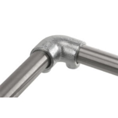 90° Elbow connector (Đầu nối khuỷu tay 90 °)  + 26,9mm (3/4 ") - Đối với ống số 500