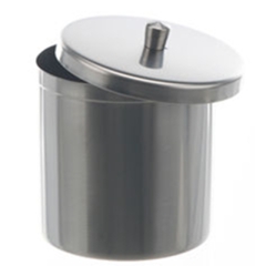 Dressing jars with lid, stainless steel 18/10 (Bình có nắp, thép không gỉ 18/10)