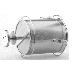 Purifying barrel for rotation of purifying plant (Thùng lọc để quay)