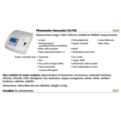 photometer nanocolor uv/vis