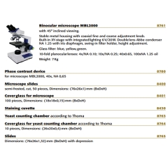 binocular microscope mbl2000