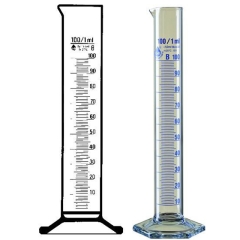 Measuring Cylinder - Hexagonal Glass Base, Cl. B (Ống đong - Đế thủy tinh lục giác, Cl. NS)