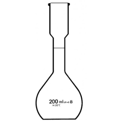 Volumetric Flasks - for Sugar Testing acc. to Kohlrausch with rim (Bình thể tích - dành cho acc Thử đường. to Kohlrausch với vành)