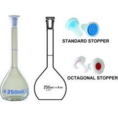 Volumetric Flasks - plastic stopper (Bình định mức - nút nhựa)